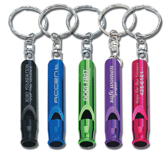 WHISTLE KEY RING