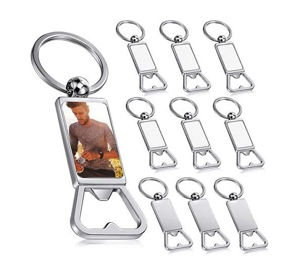 METAL KEYRING BOTTLE OPENER